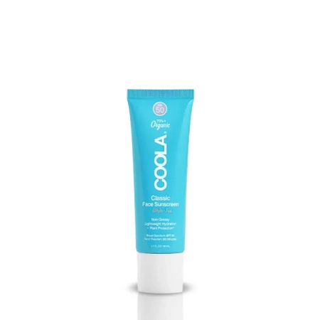 Coola classic creme solaire pour le visage fps 30 thé blanc