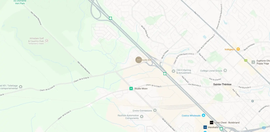 Carte Map Red Médico-Esthétique